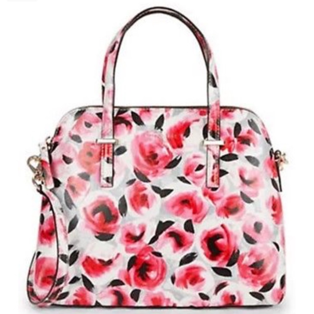 🆕KATE SPADE CEDAR STREET MAISE ROSE PRINT HANDBAG